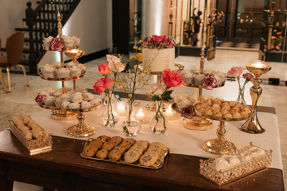 Cake and Dessert Table
