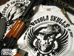 Skulls t-shirts BIANCHE