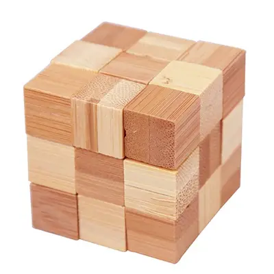 Thumbnail: Wooden Puzzle Games Brain Teasers Toy 3D Puzzles
