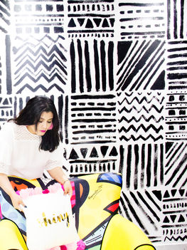 PROYECTO MURAL #2: RUSTIC PATTERNED WALL