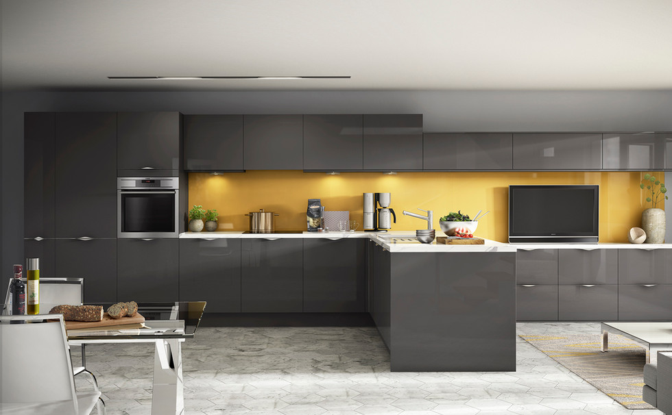 Contemporary Kitchens KJ Bromell Ltd Building Supplies Bude