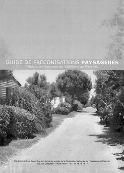 Guide de préconisations paysagères