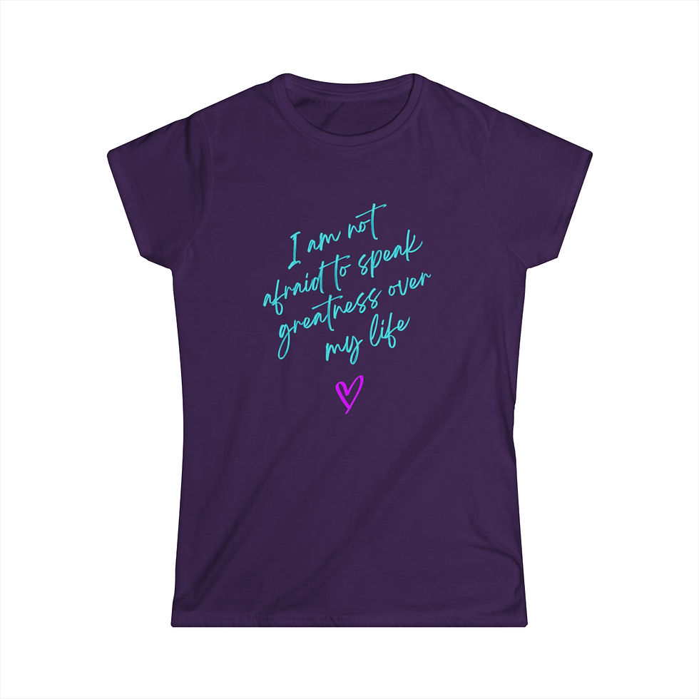 Thumbnail: Ladies Fit - I Am Not Afraid To Speak Greatness Over My Life