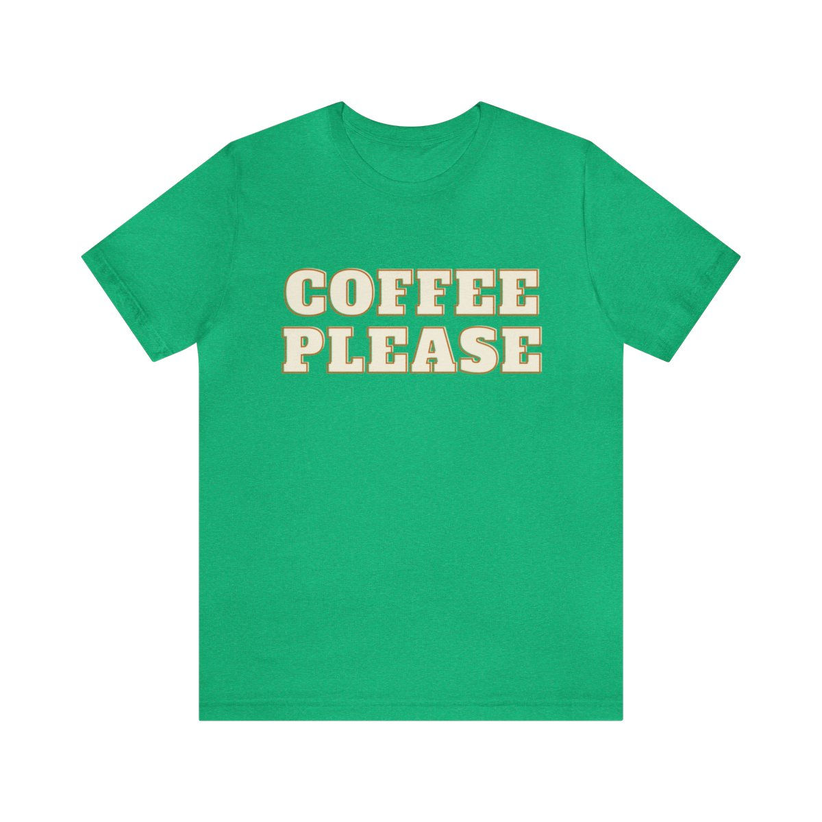 Coffee Please T-Shirt, Morning Tees, Breakfast, Coffee Lover