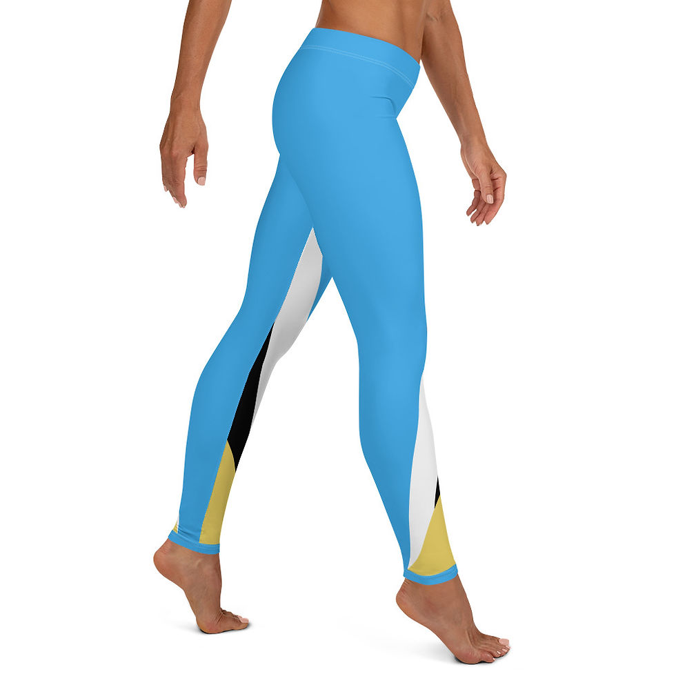 Miniatura: 70 - Saint Lucia flag print for all over print template file