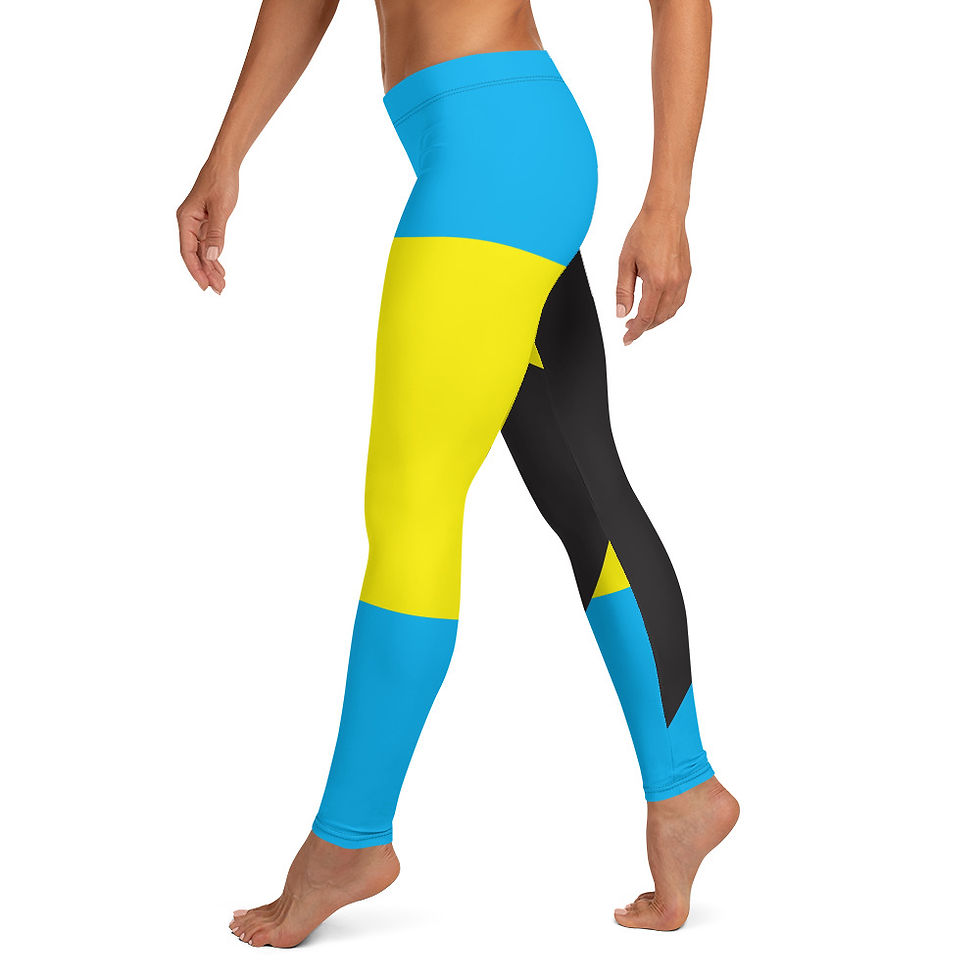 8 - Bahamas flag print for all over print template file