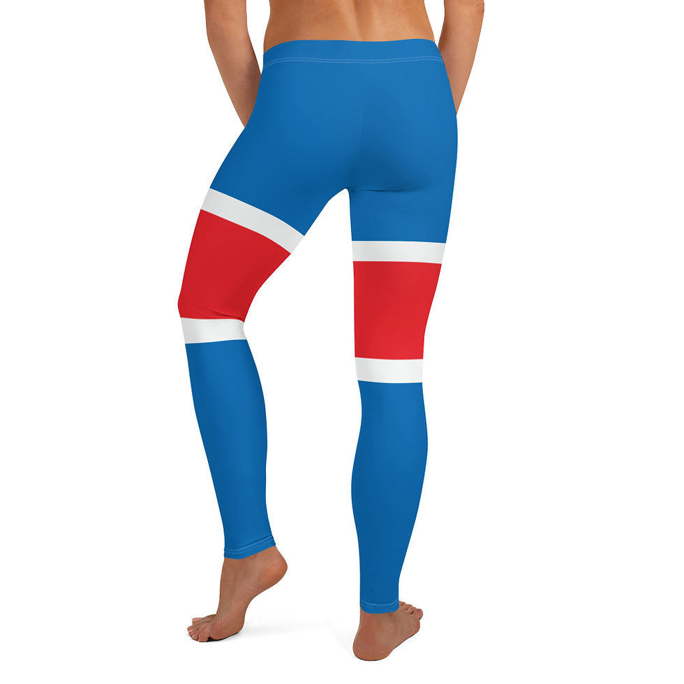 サムネイル： 34 - Iceland flag print for all over print template file