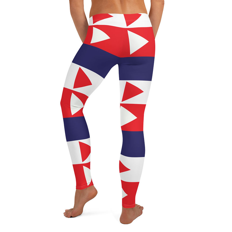 Миниатюра: 185 - Cuba flag style print for all over print template