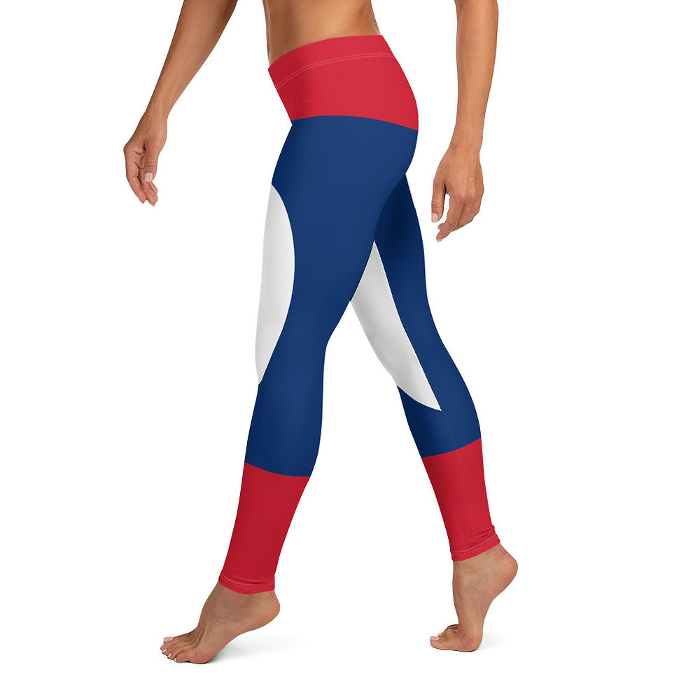 240 - Laos flag print for all over print template