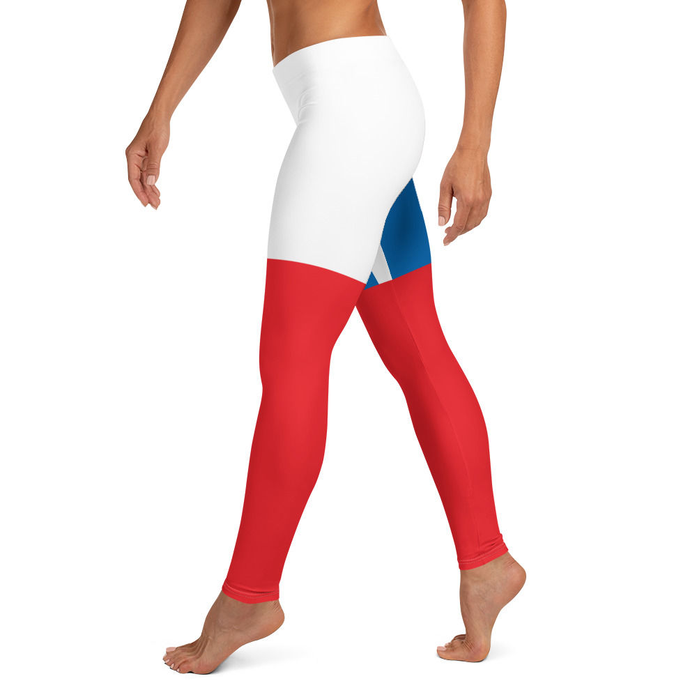 18 -  Chile flag print for all over print template file