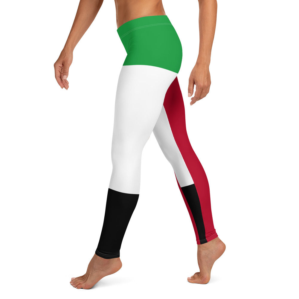 85 - U.A.E. flag print for all over print template file