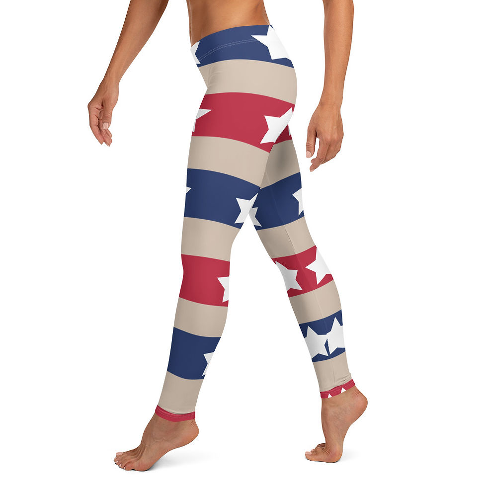 199 - White star on stripes print for all over print template