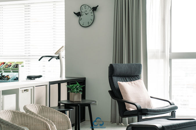 雲端創意空間設計 新竹室內設計 裝潢 現代簡約風