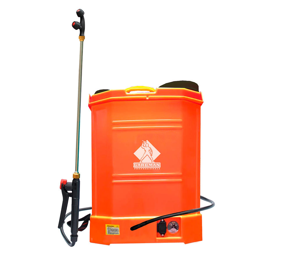 Pulverizador elétrico bateria GEL com lança metálica telescópica