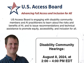GoSign CTO giving testimony at U.S Access Board