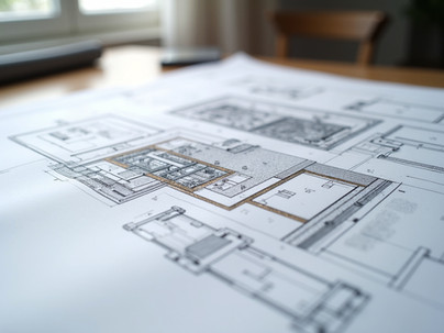 Residential blueprints for drafting services