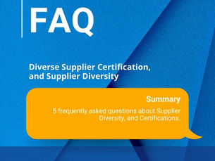 Diverse Supplier Certification