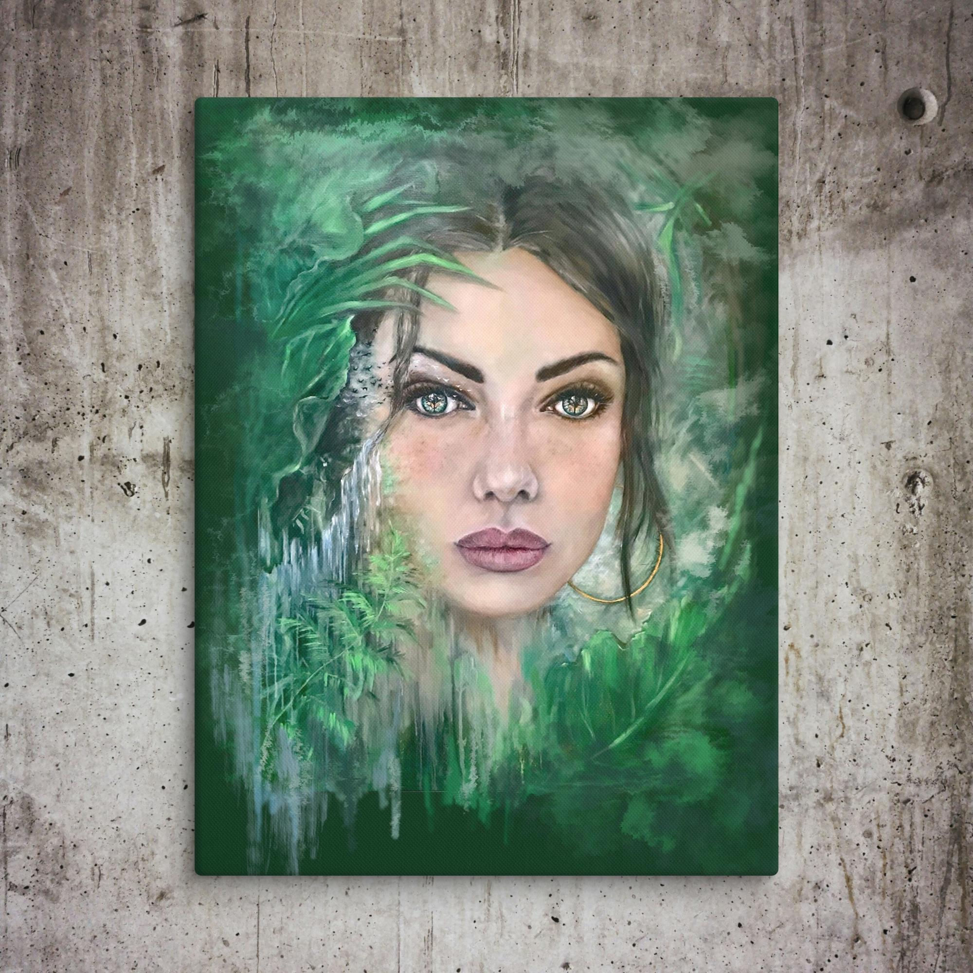 Rainforest Tears - Gallery Wall Art - Various materials