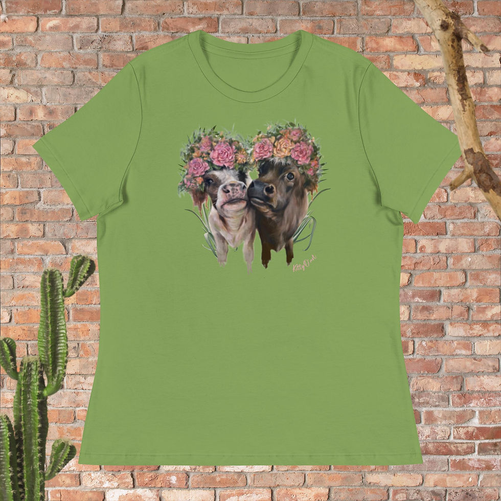 Thumbnail: Just the moo of us - Women's Relaxed T-Shirt