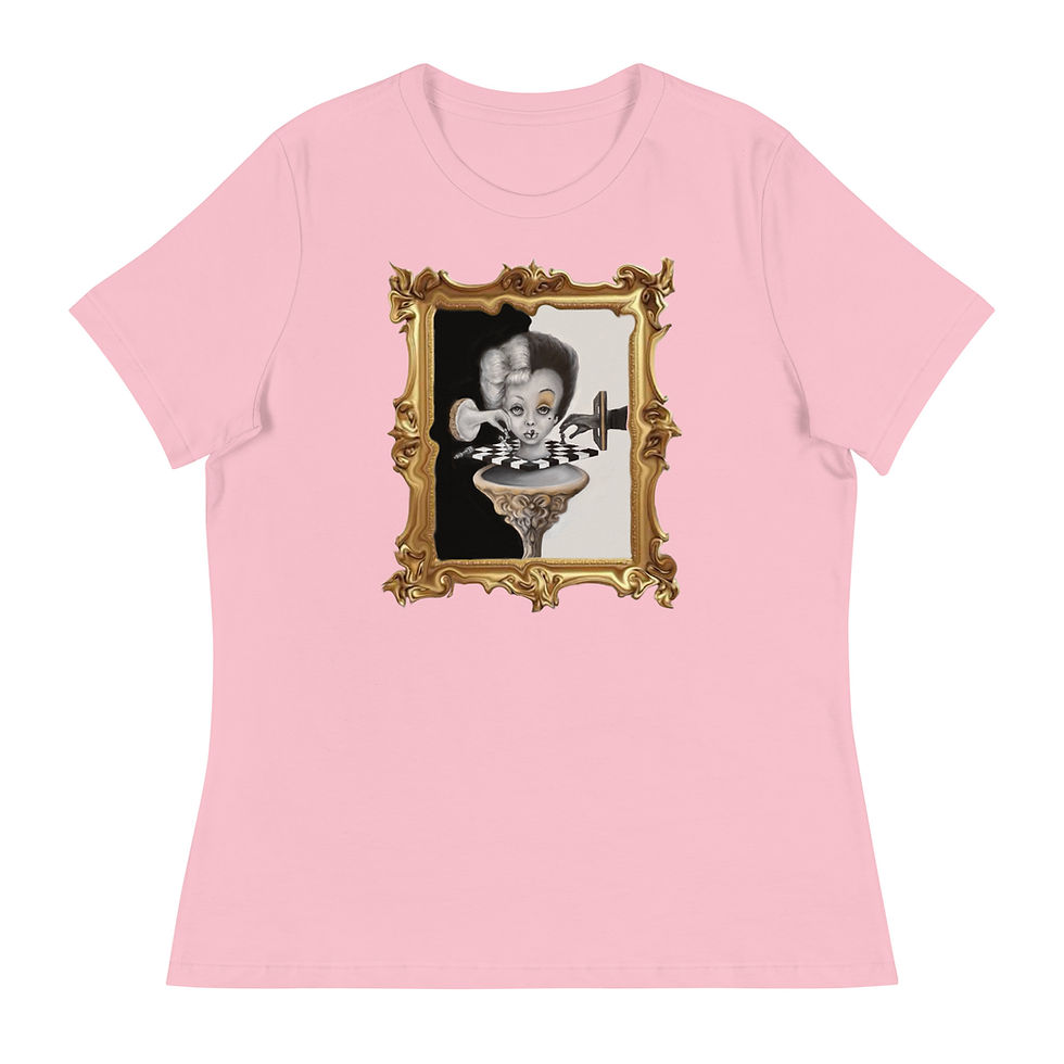 Thumbnail: Checked Out - ladies t shirt