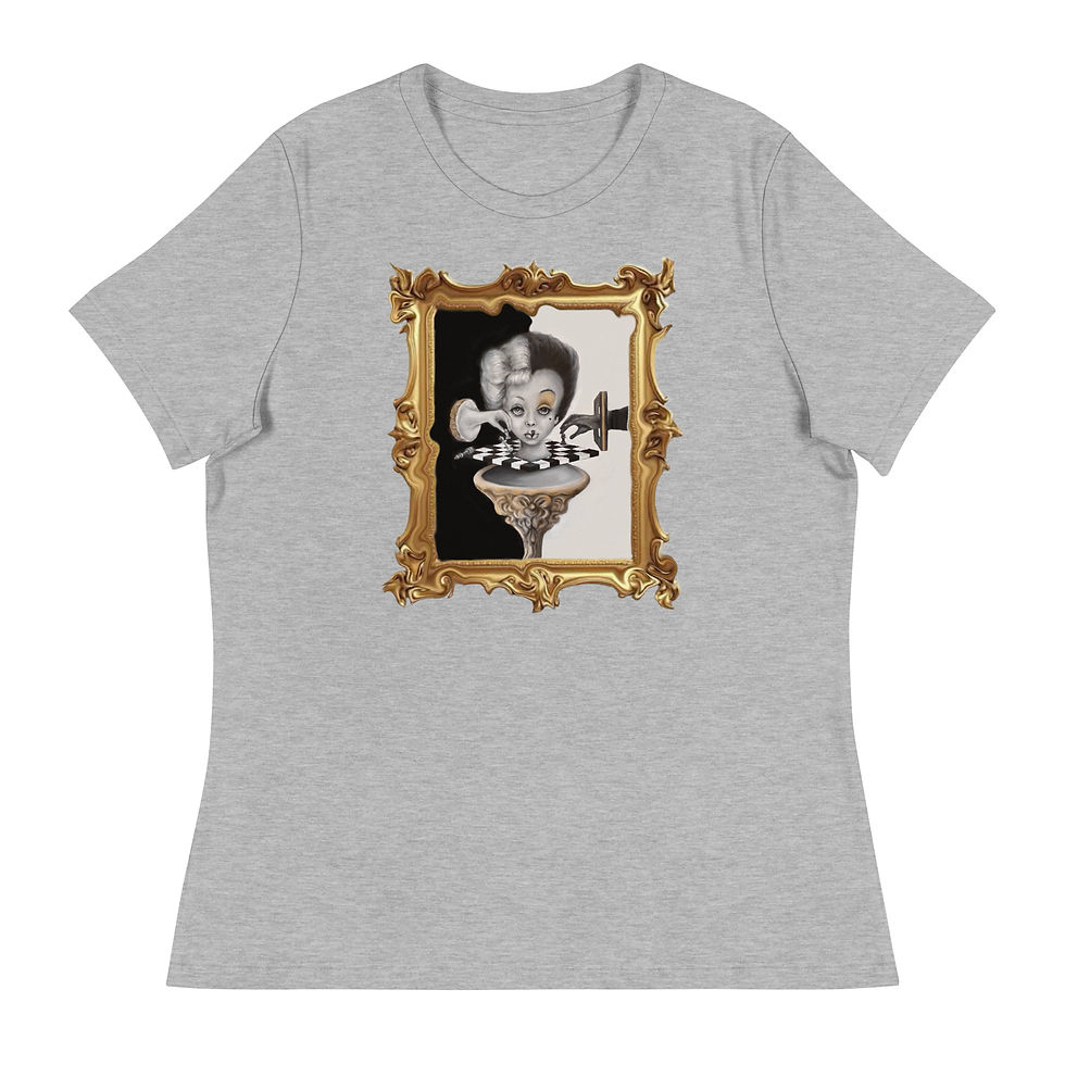Thumbnail: Checked Out - ladies t shirt