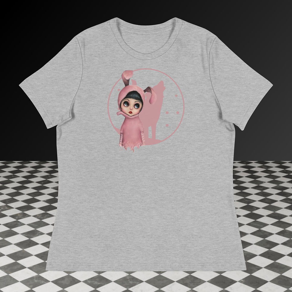 Thumbnail: Run Rabbit - Women's Relaxed T-Shirt
