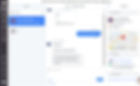 LiveChat interface showing a conversation with "Jane - sample visitor" discussing chat features. Includes contact info, map, and side menu.