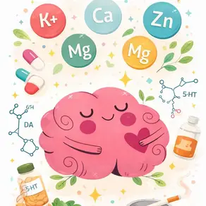 Illustration cerveau neurotransmetteurs addiction test htma