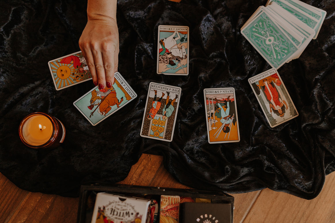 tarot spread modern witch tarot deck