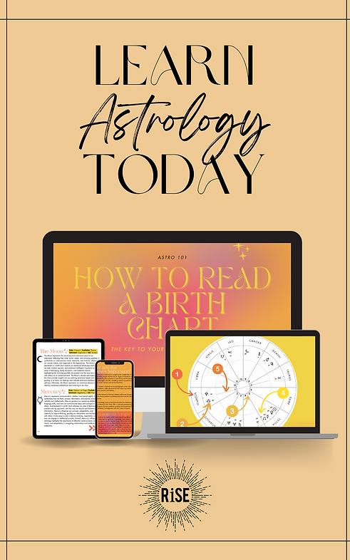 how to read a birth chart mock up