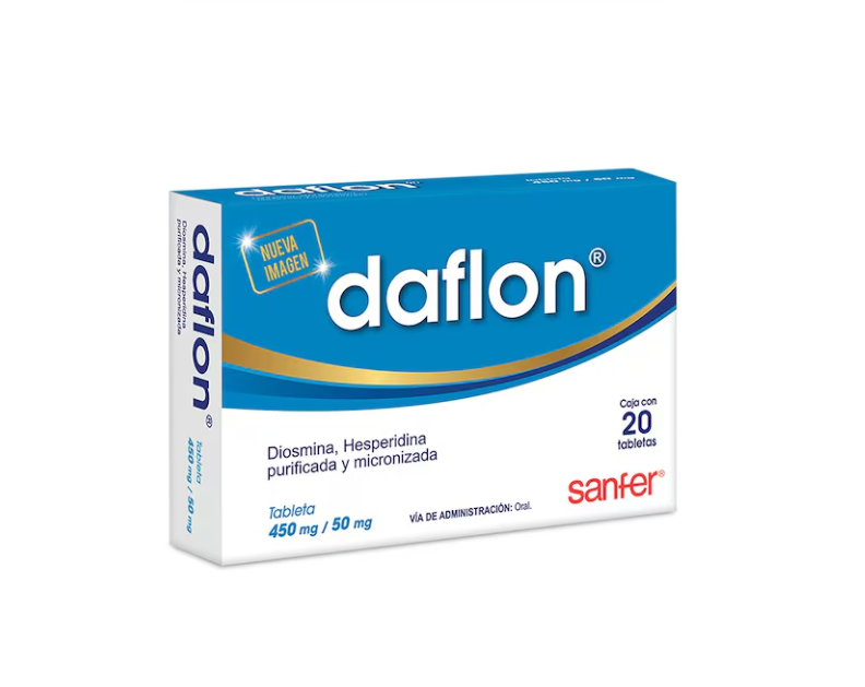Daflon, caja con 20 tabletas