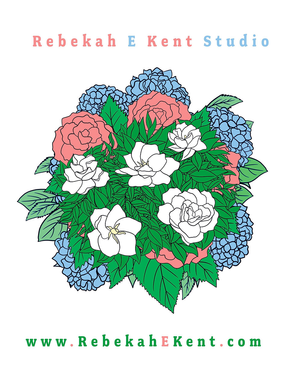 Thumbnail: Flower Flower Coloring Book