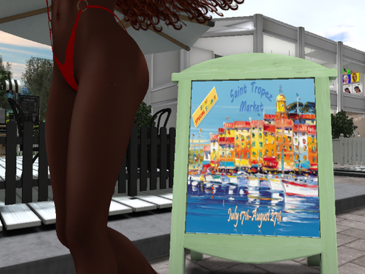 St. Tropez Market new Event: 17th July - 27th August