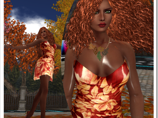 Womenstuff hunt September 2015 AaG Lynn Dress + Stars! Fall Leaves