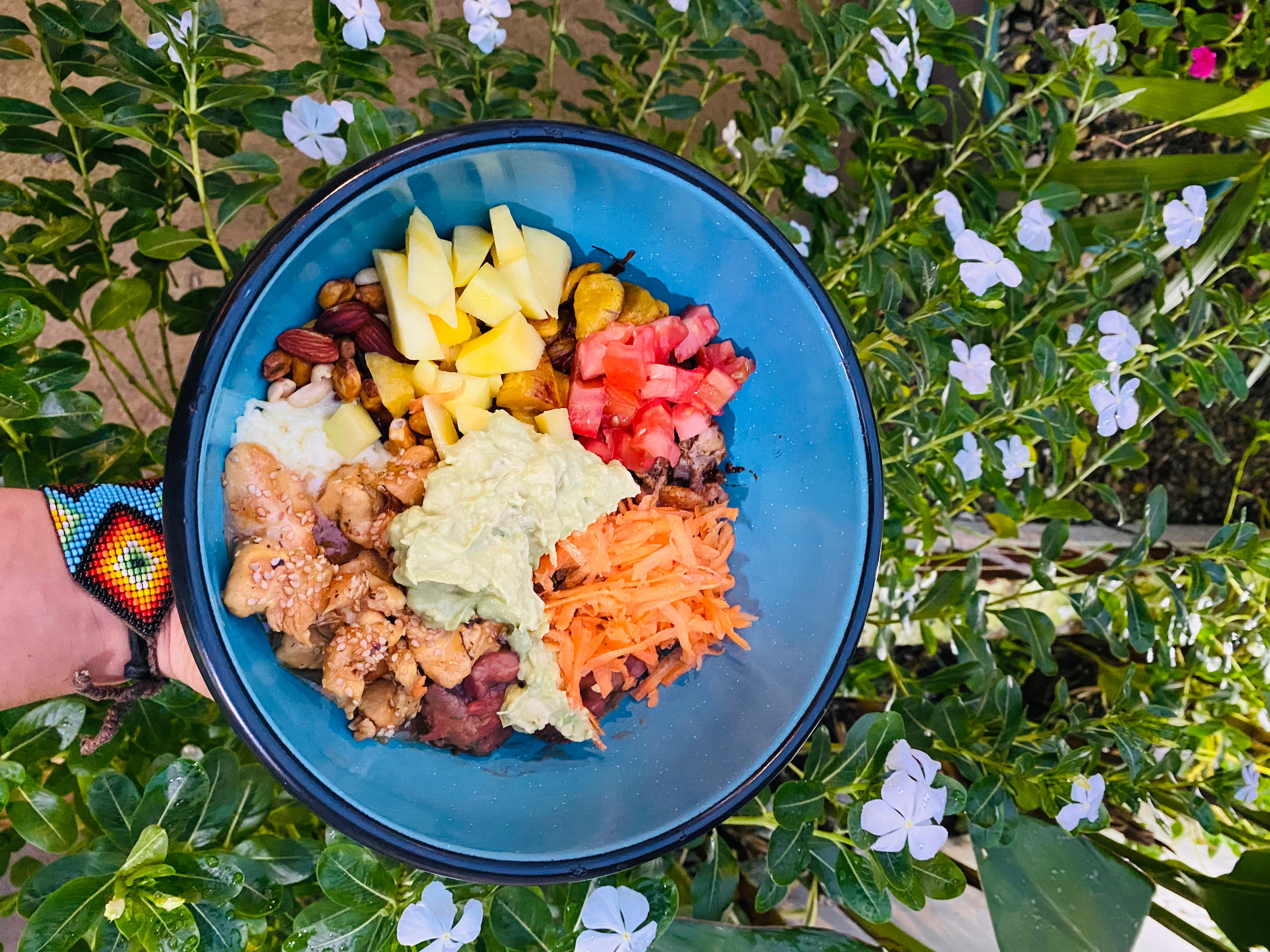 Arranged Food and Objects