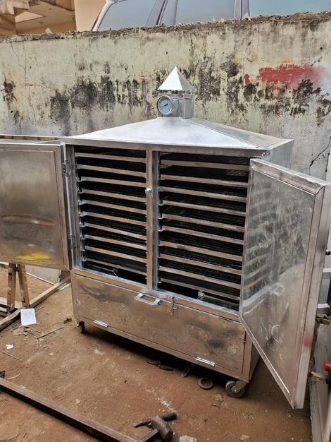 Dekoraj 250kg Galvanized Oven Fish Kiln Smoking Oven