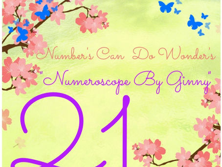 Numerology for the day ~Numeroscope By Ginny ~ Ginny The Numerologist