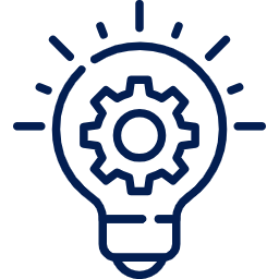 Innovative solution icon