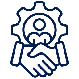 Partnership and service icon