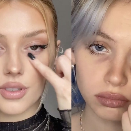 ¿Las ojeras están de moda? La nueva tendencia de maquillaje que causa polémica en redes