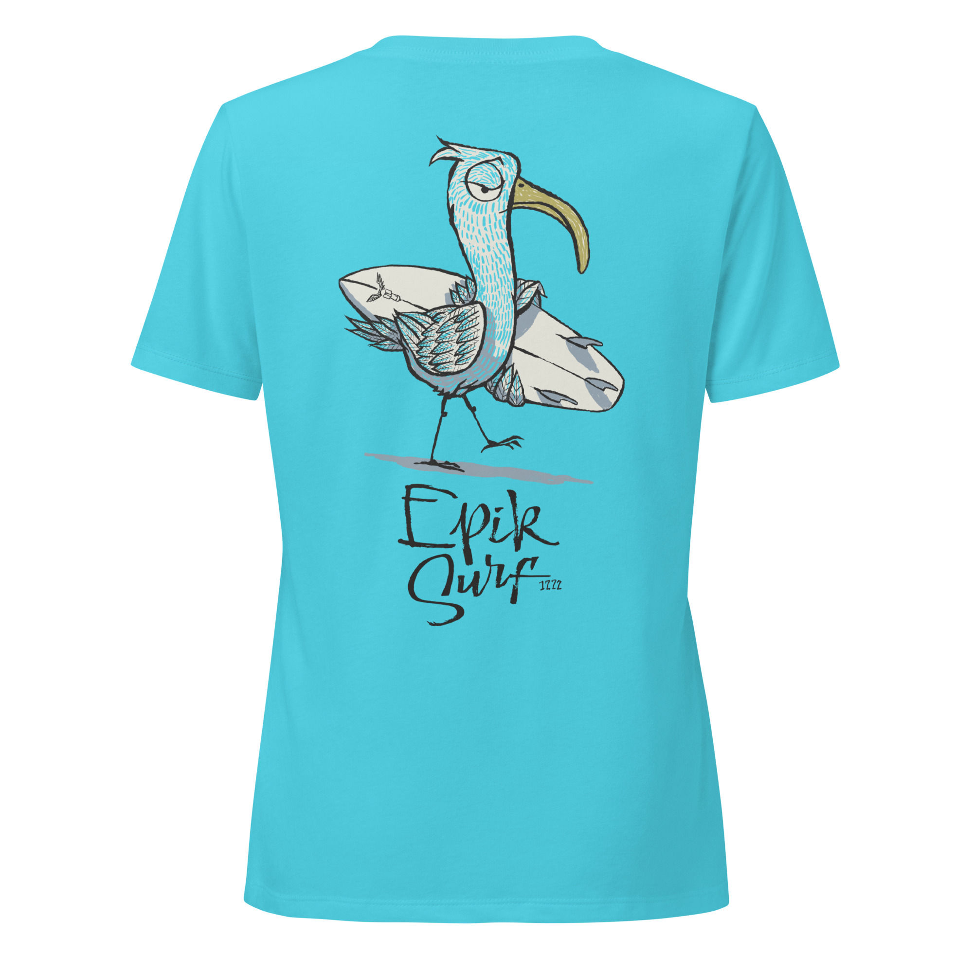 WOMEN'S V-NECK MAD GULL SHIRT