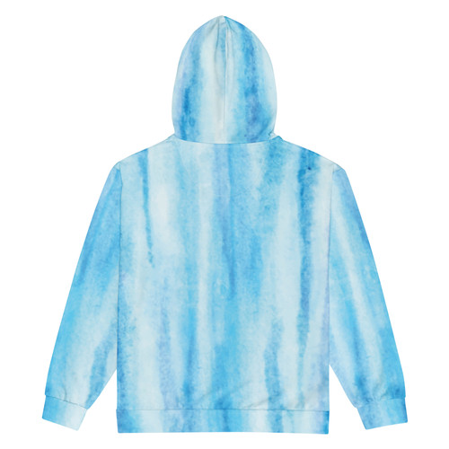 トップス rurumu echoes printed hoodie M blue 55e142_d15322694a8c4e7d85a6a62