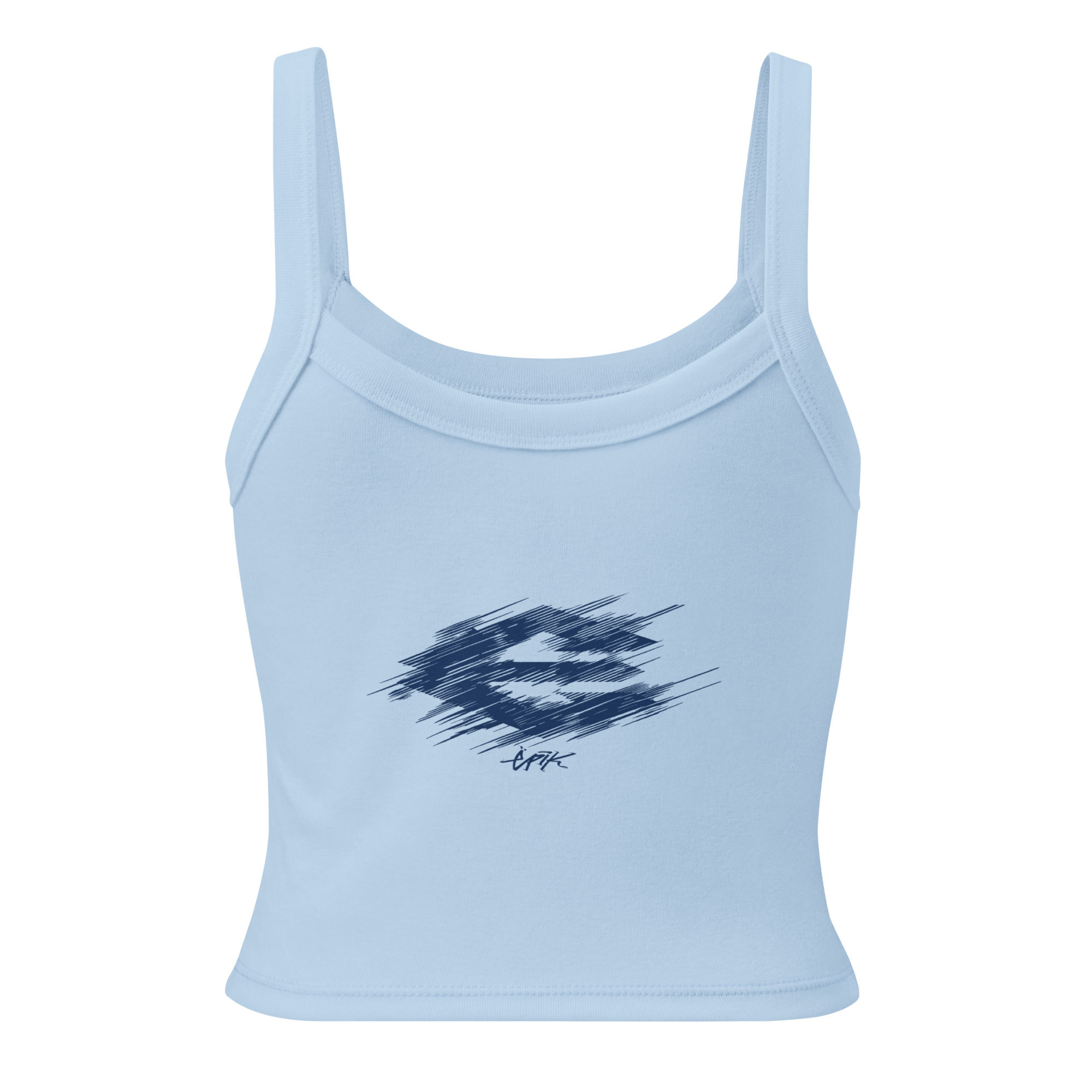 SIDE SCRAPE WOMEN'S MICRO-RIB TANK TOP