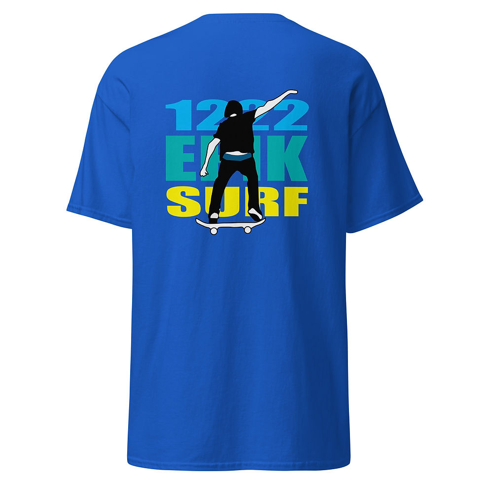 Thumbnail: 1222 EPIK SURF SWAAS FRONT AND SKATER ON BACK 