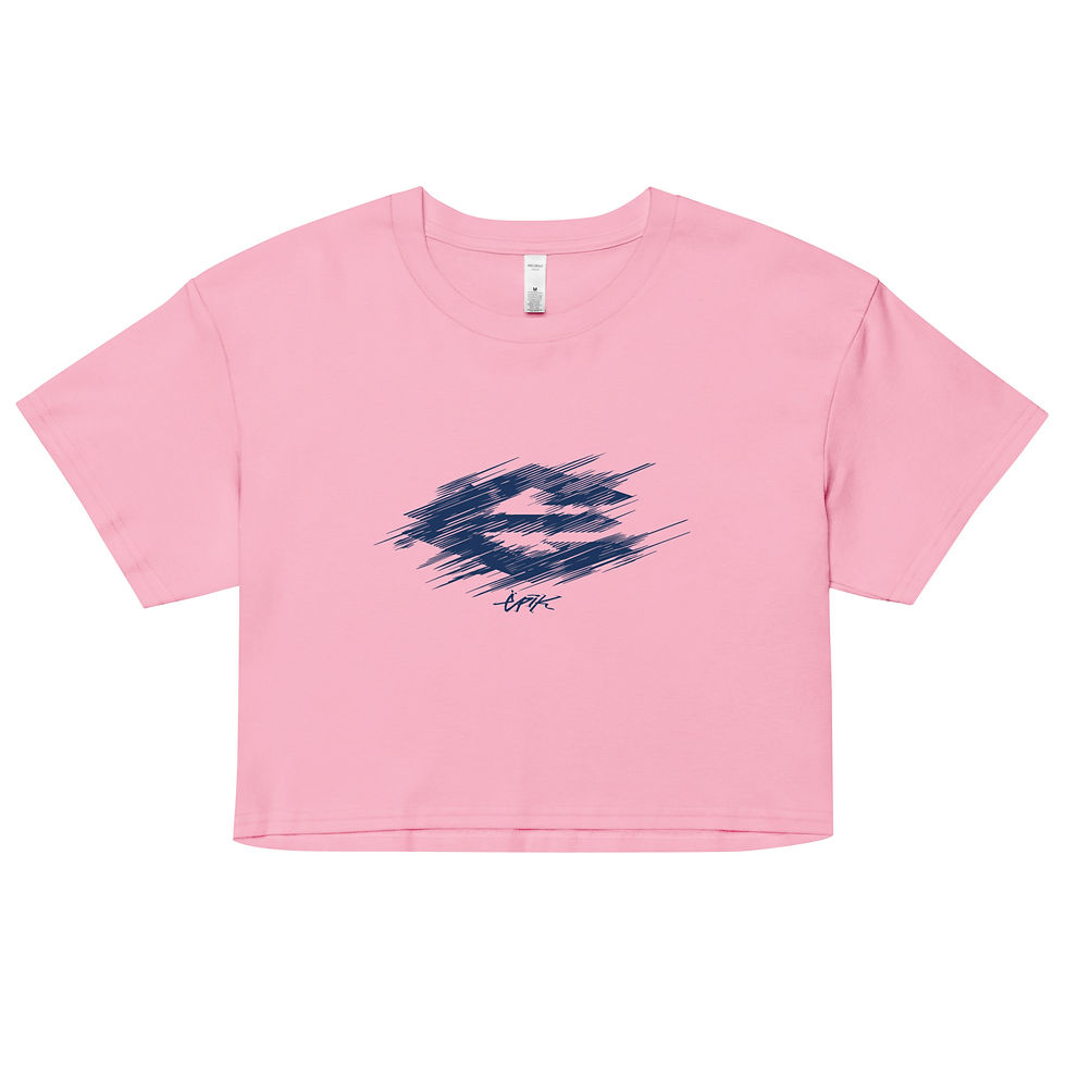 Thumbnail: SIDE SCRAPES WOMEN'S CROP TOP