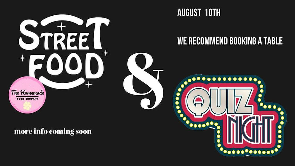 Street Food and Quiz Night