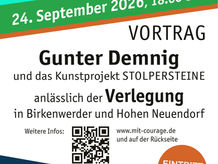 ERINNERN. NAMEN SICHTBAR MACHEN. GESCHICHTE BEWAHREN.
