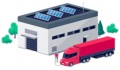 Local Comercia con energia Solar