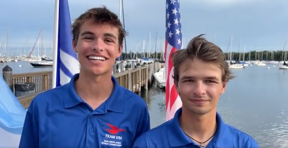 Interview with Justin & Michell, Snipe Junior World Champions
