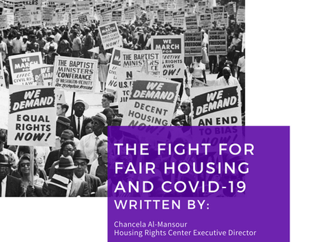 The Fight For Fair Housing and COVID-19
